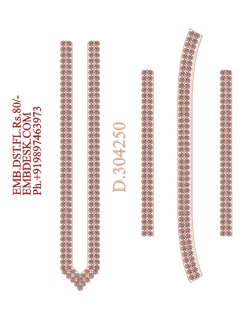 Fancy men's neck