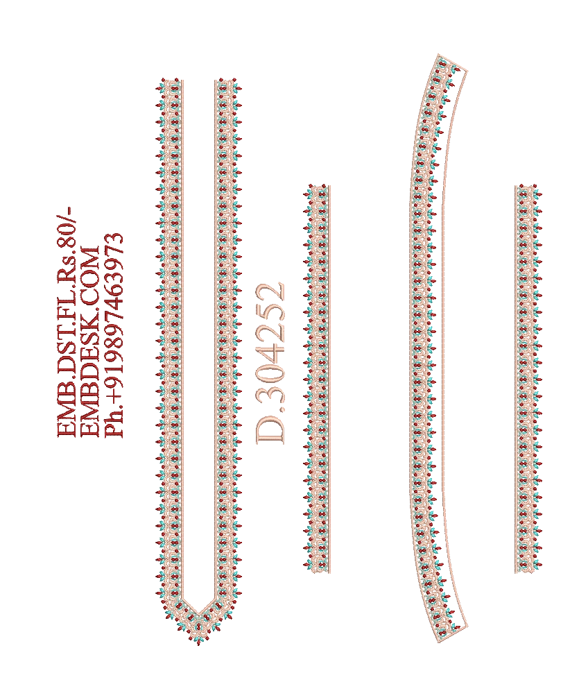 Fancy men's neck