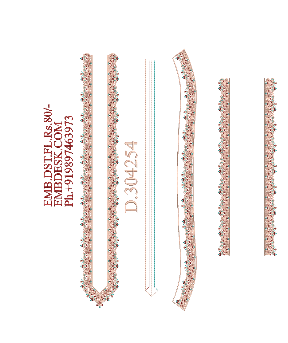 Fancy men's neck