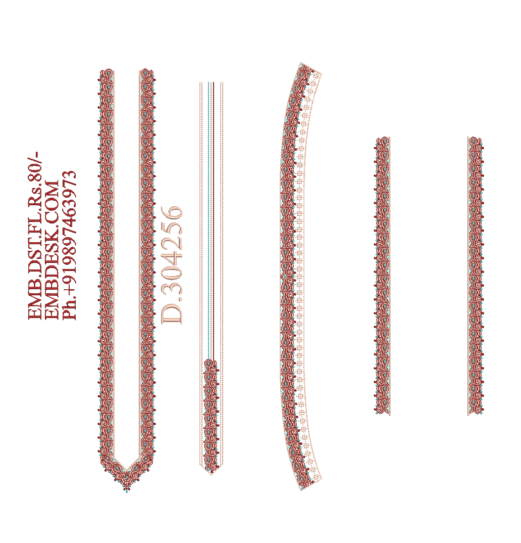 Fancy men's neck