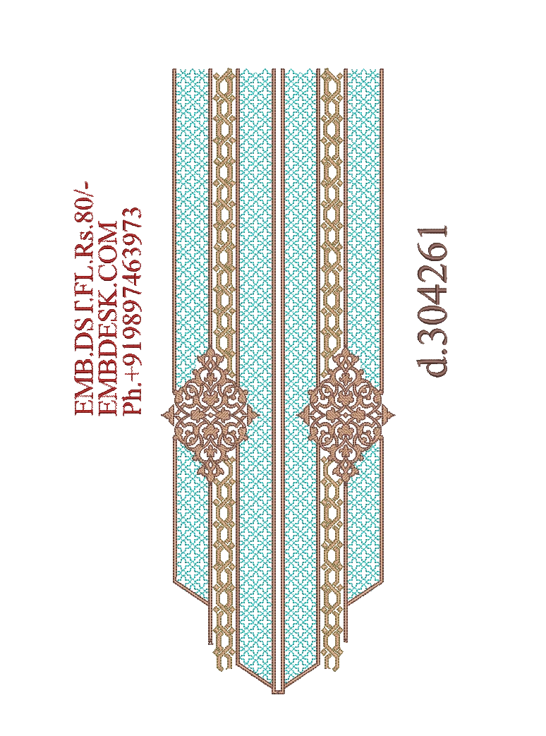 Fancy men's neck 