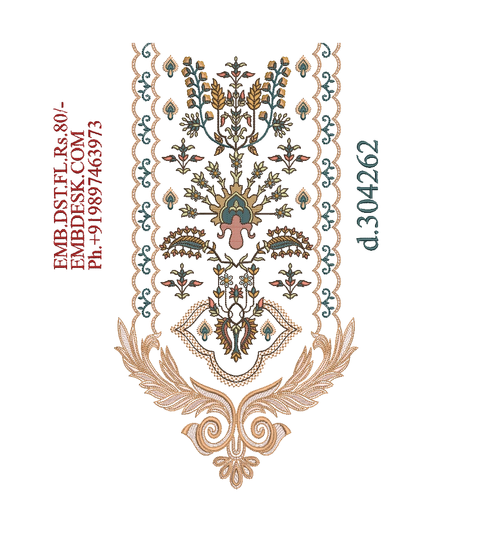 Fancy men's neck