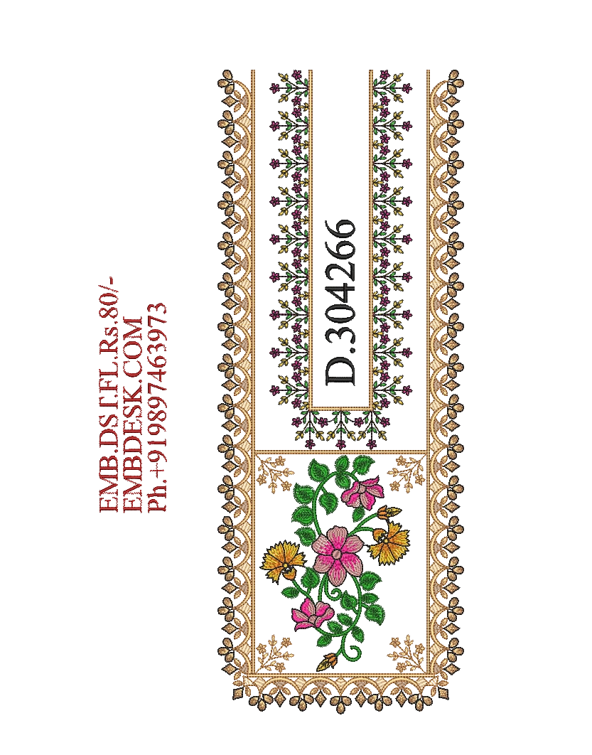 Fancy men's neck