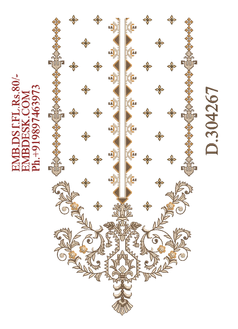 Fancy men's neck 