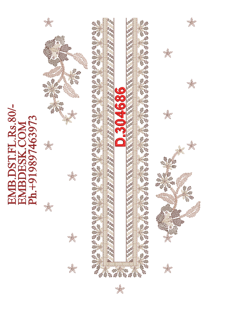 Fancy men's neck