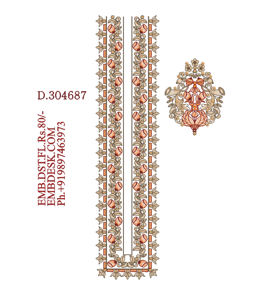 Fancy men's neck 