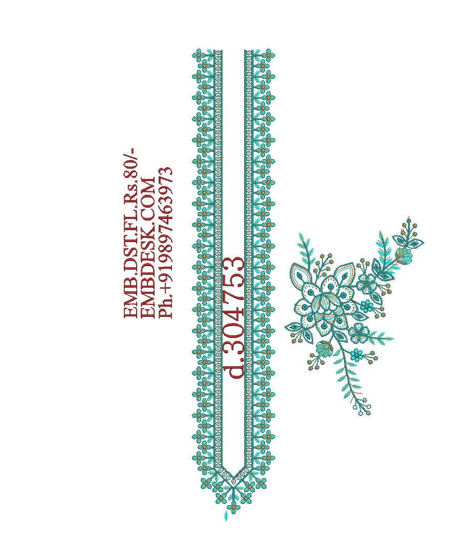 Fancy men's neck 