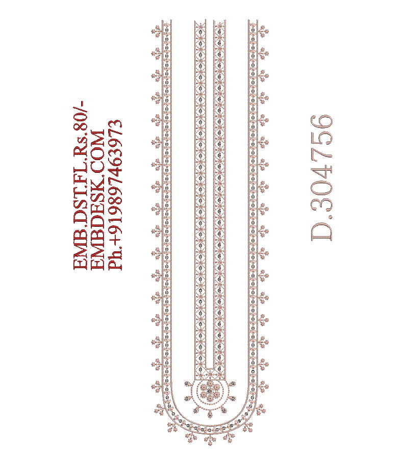 Fancy men's neck