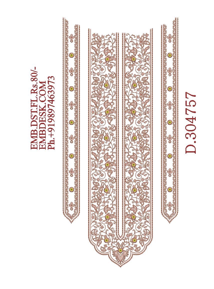 Fancy men's neck 
