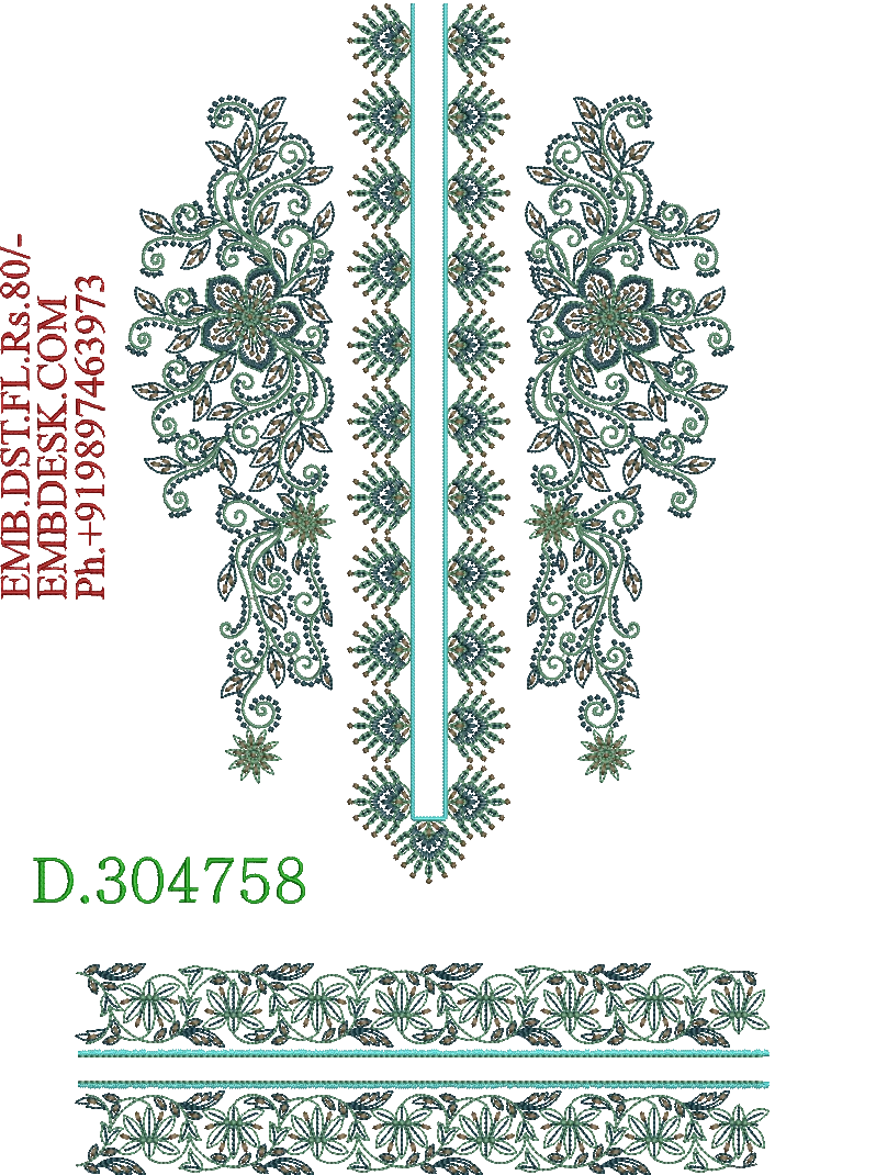 Fancy men's neck
