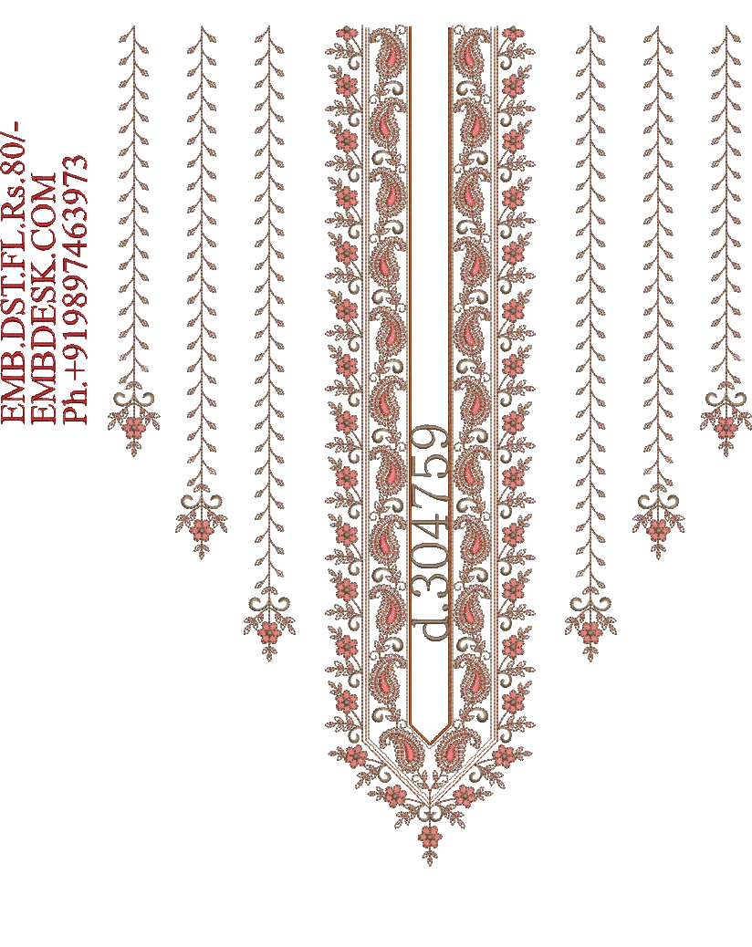 Fancy men's neck 
