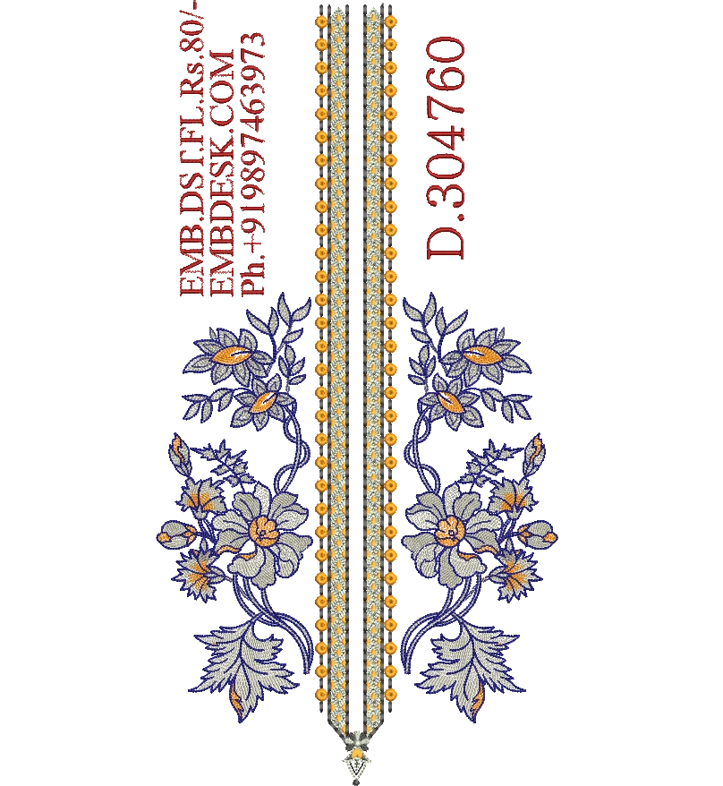 Fancy men's neck