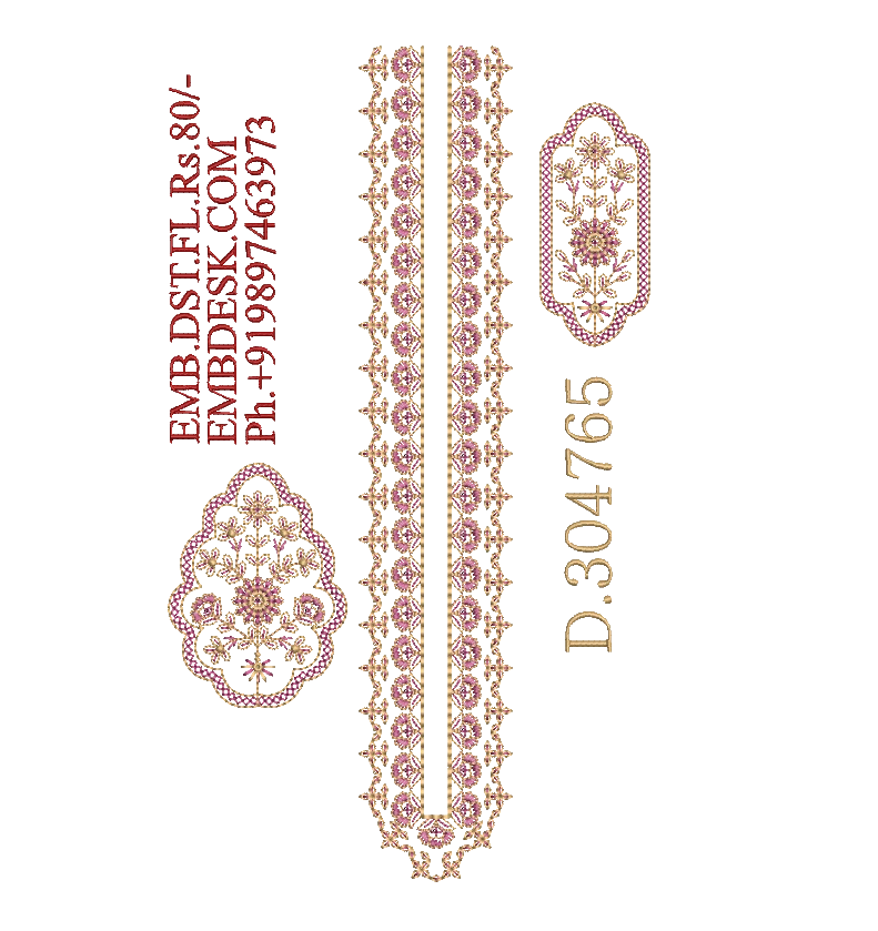 Fancy men's neck 