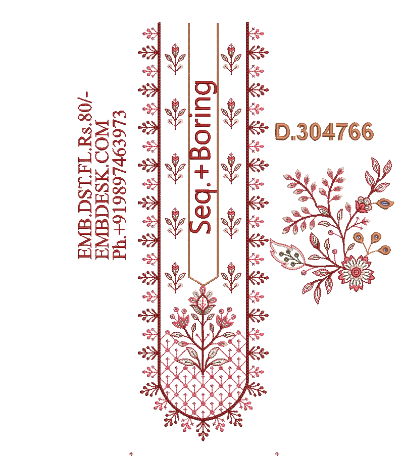 Fancy men's neck