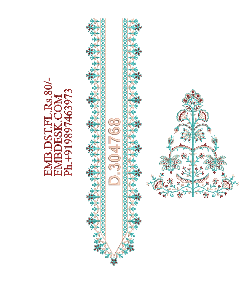 Fancy men's neck