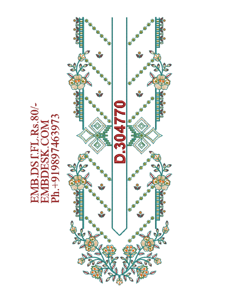 Fancy men's neck