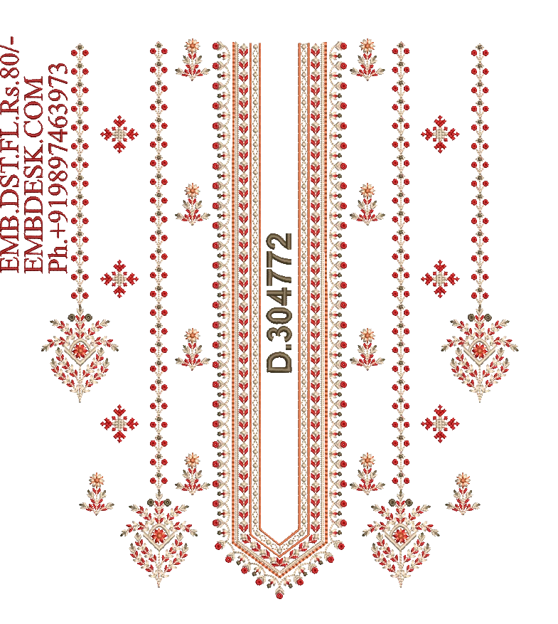 Fancy men's neck 