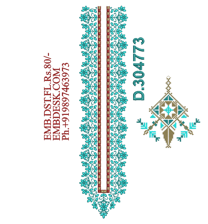 Fancy men's neck