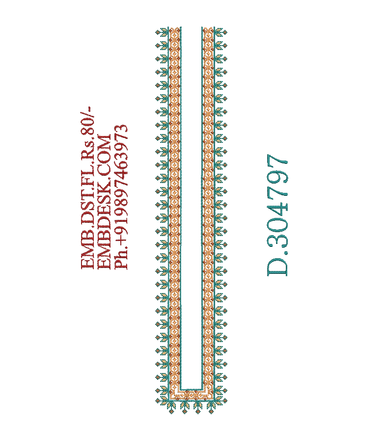 Fancy men's neck