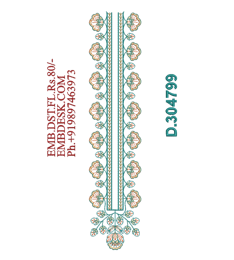 Fancy men's neck