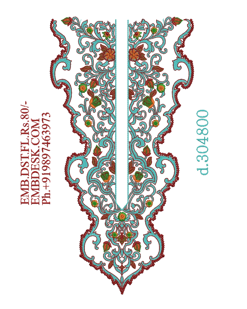Fancy men's neck 