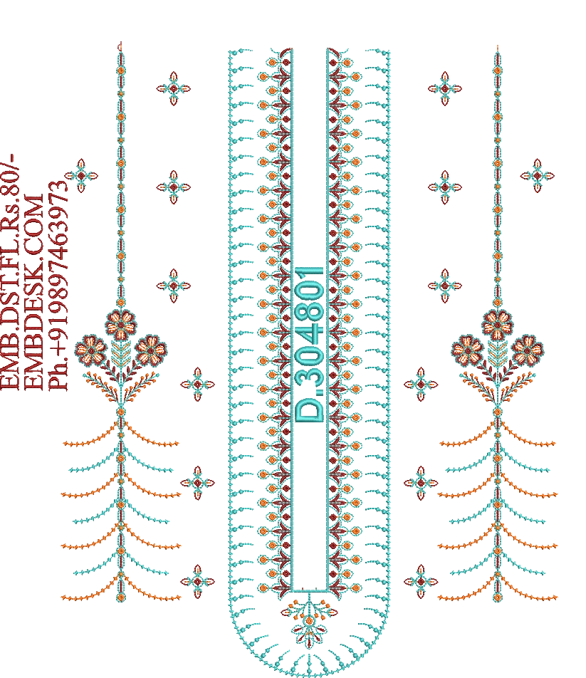 Fancy men's neck