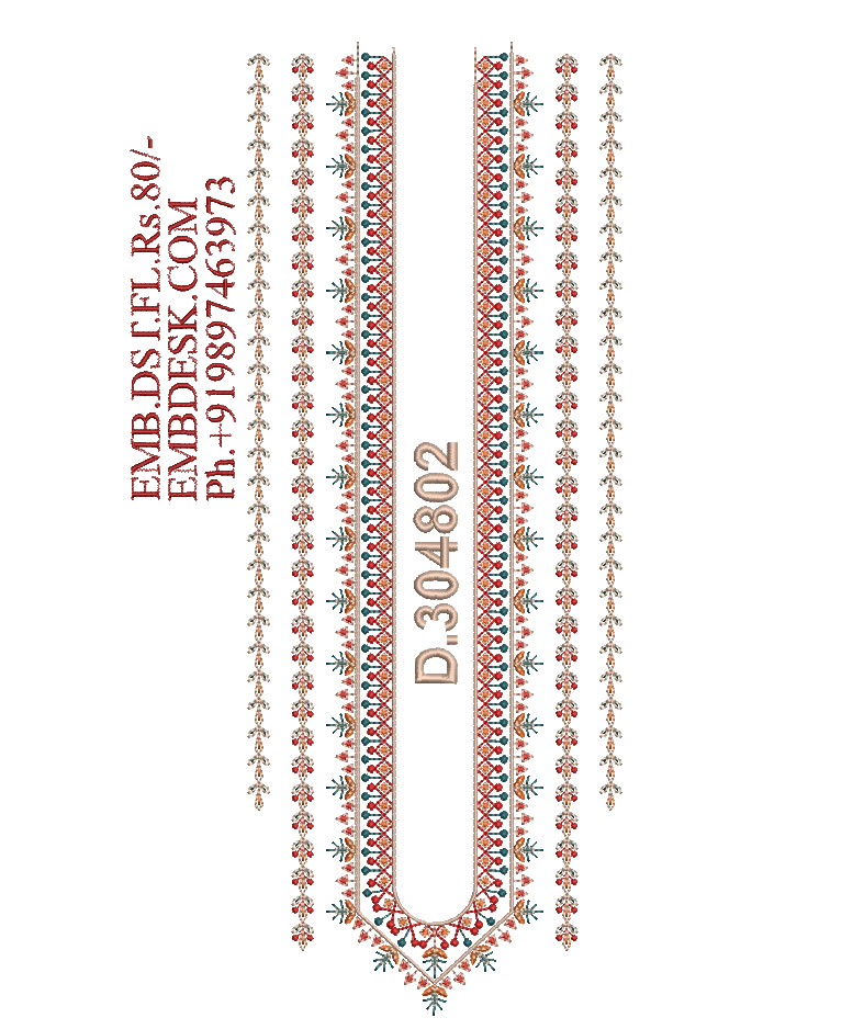 Fancy men's neck 