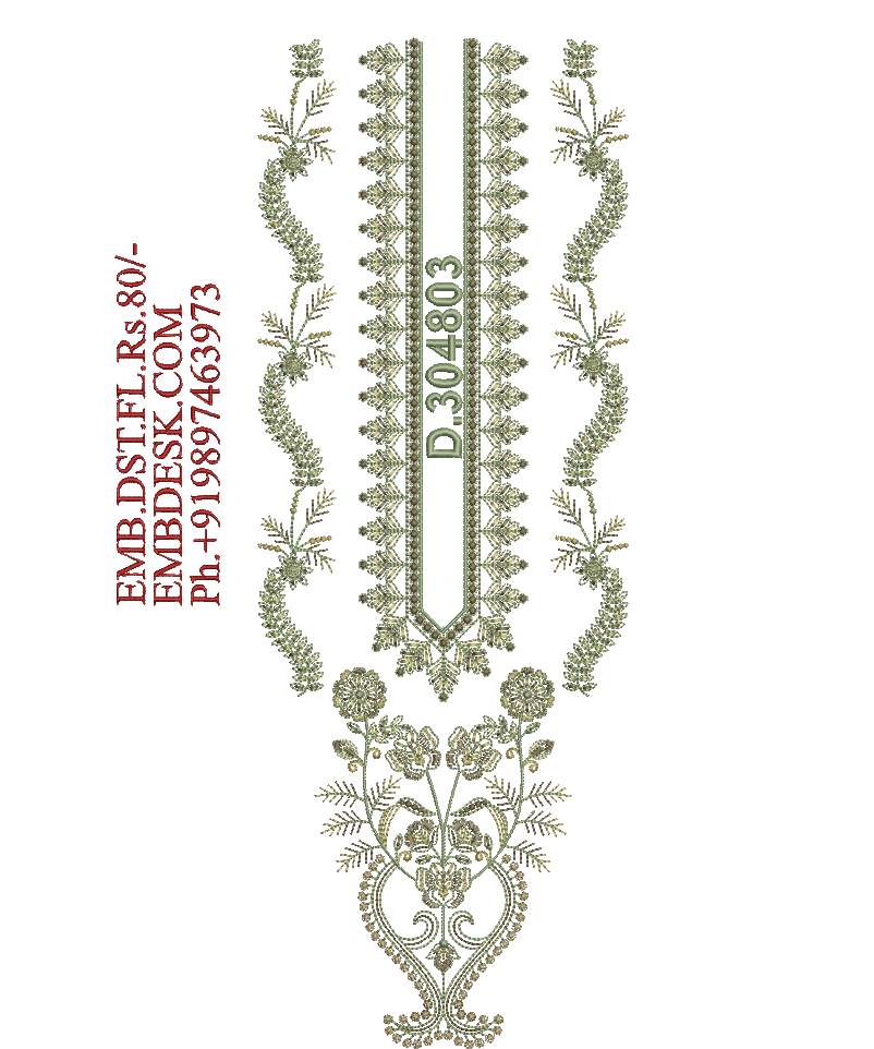 Fancy men's neck
