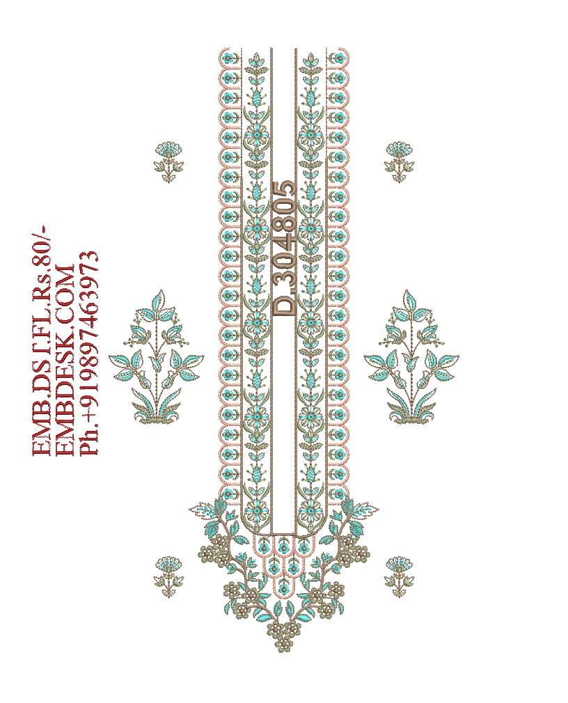 Fancy men's neck