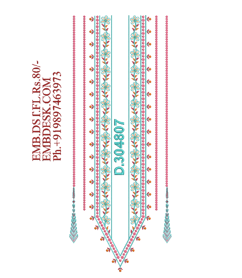 Fancy men's neck