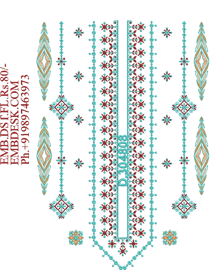 Fancy men's neck 
