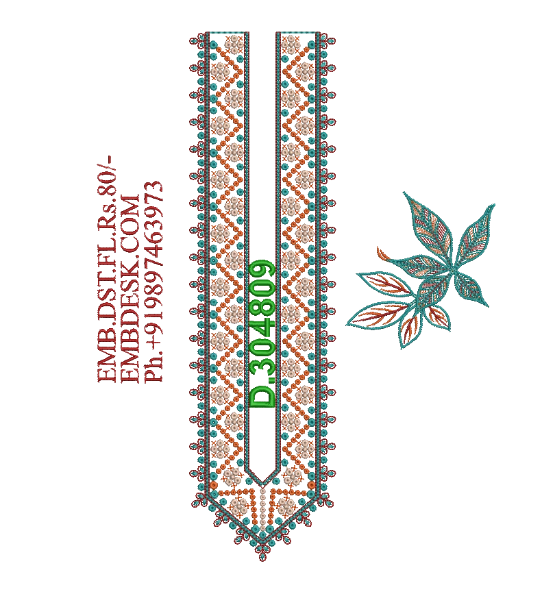 Fancy men's neck
