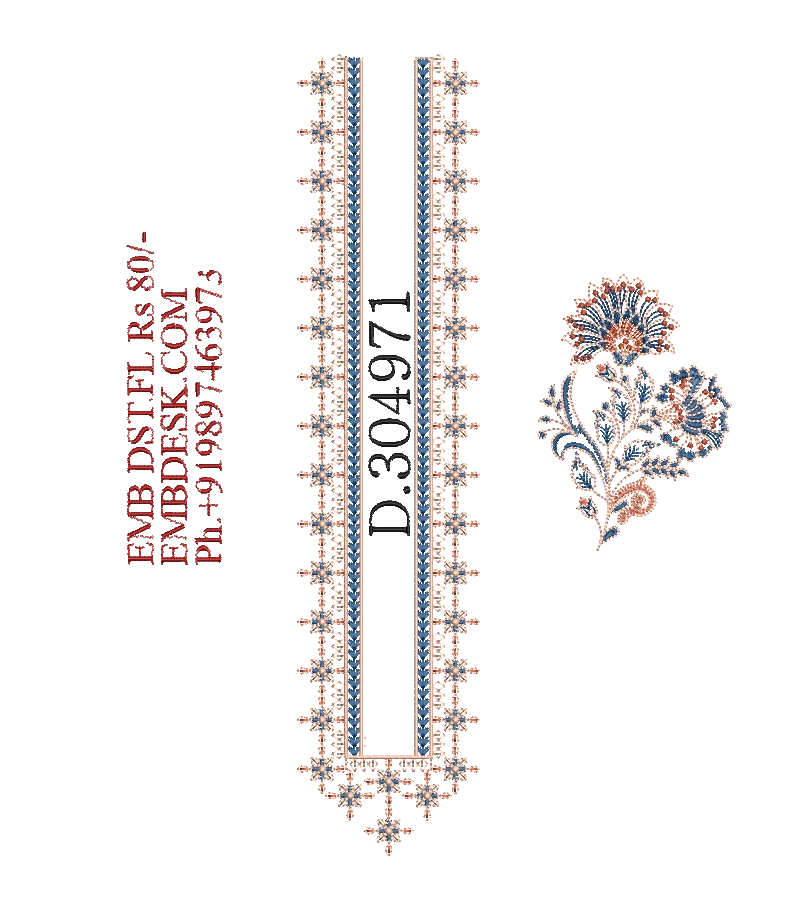 Fancy men's neck