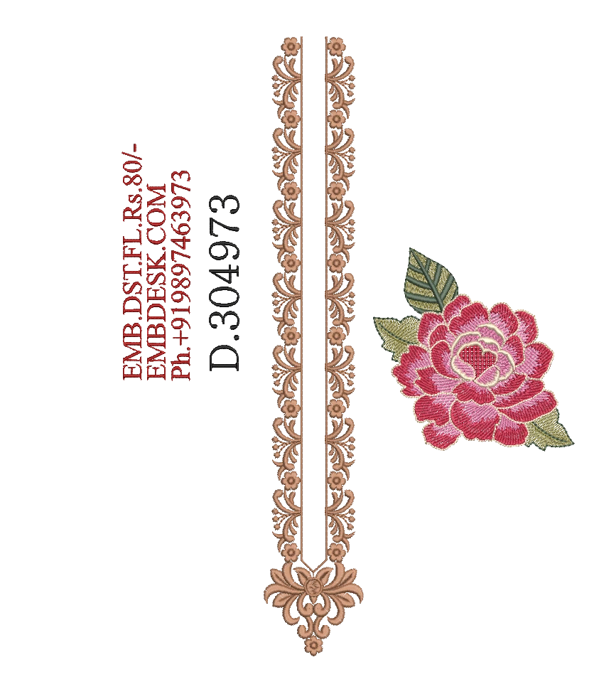 Fancy men's neck