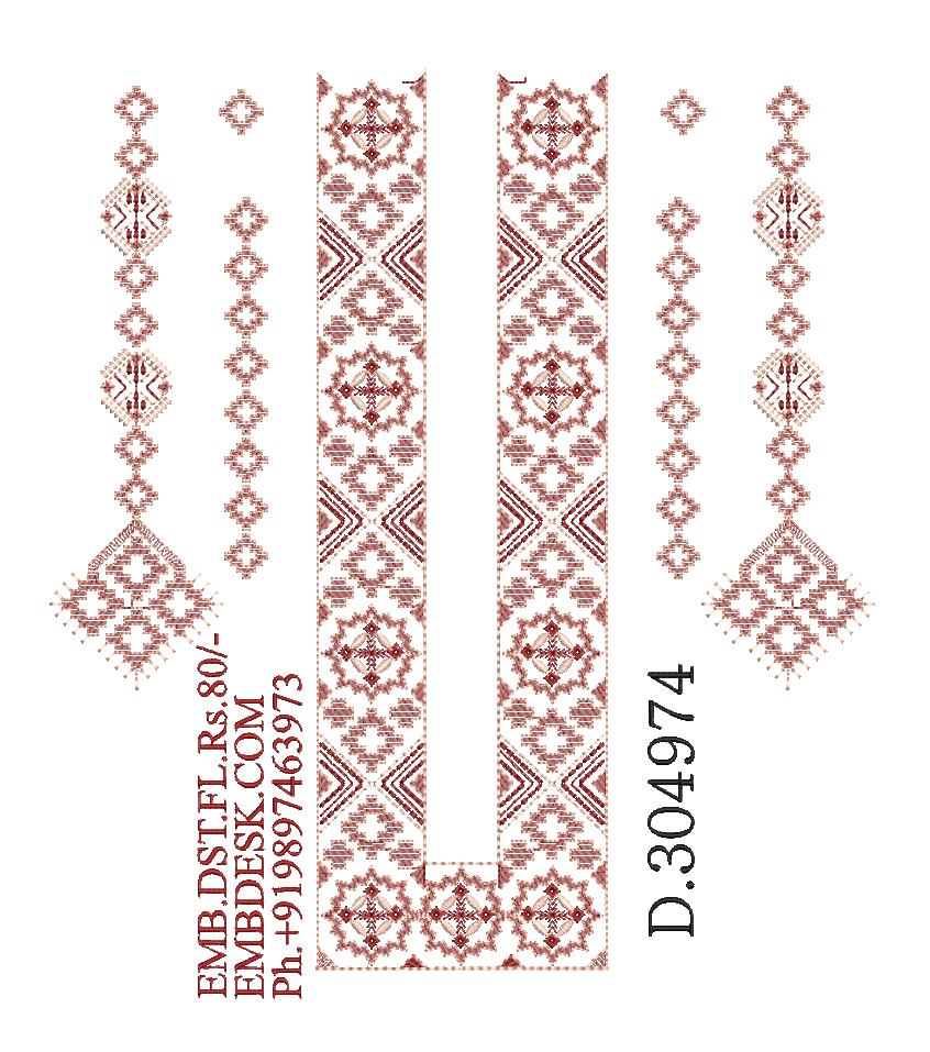 Fancy men's neck 