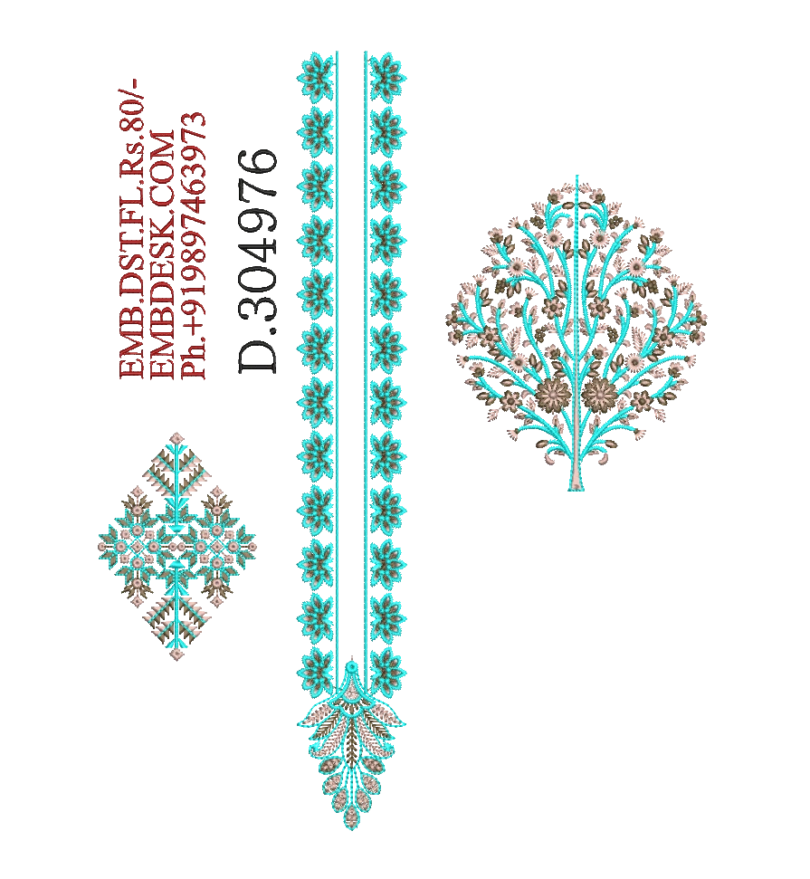Fancy men's neck