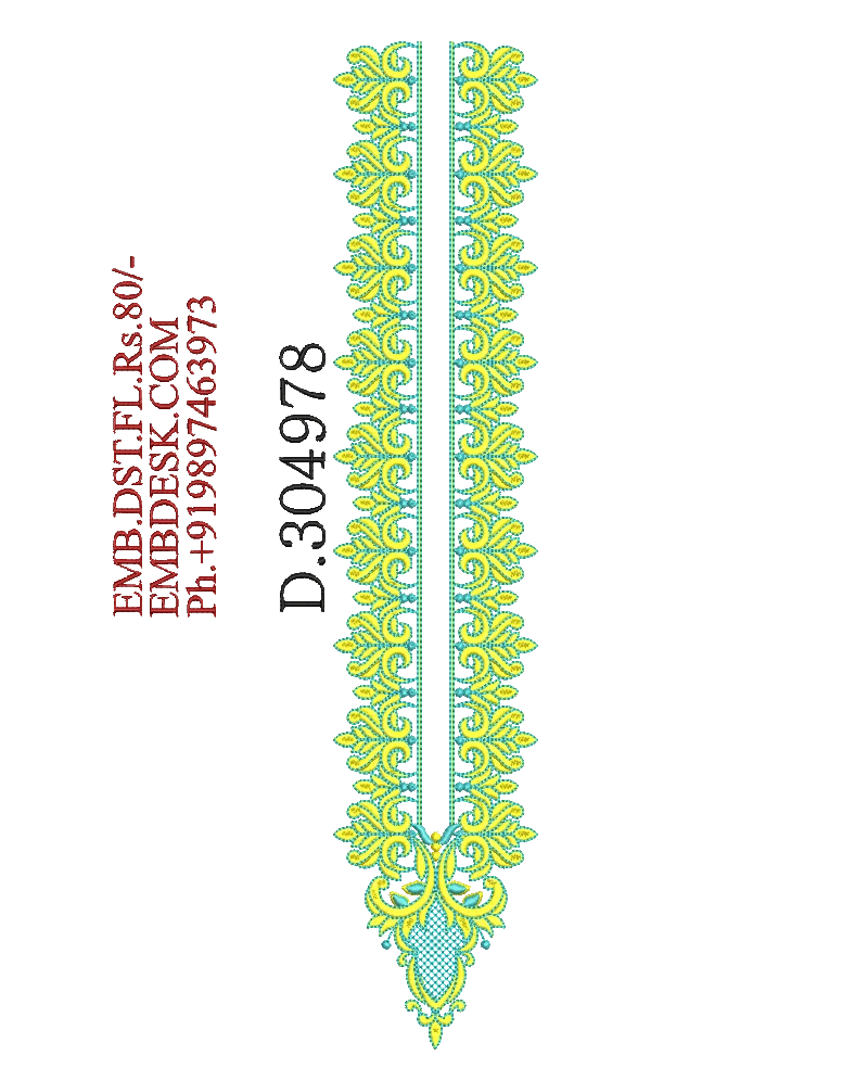 Fancy men's neck
