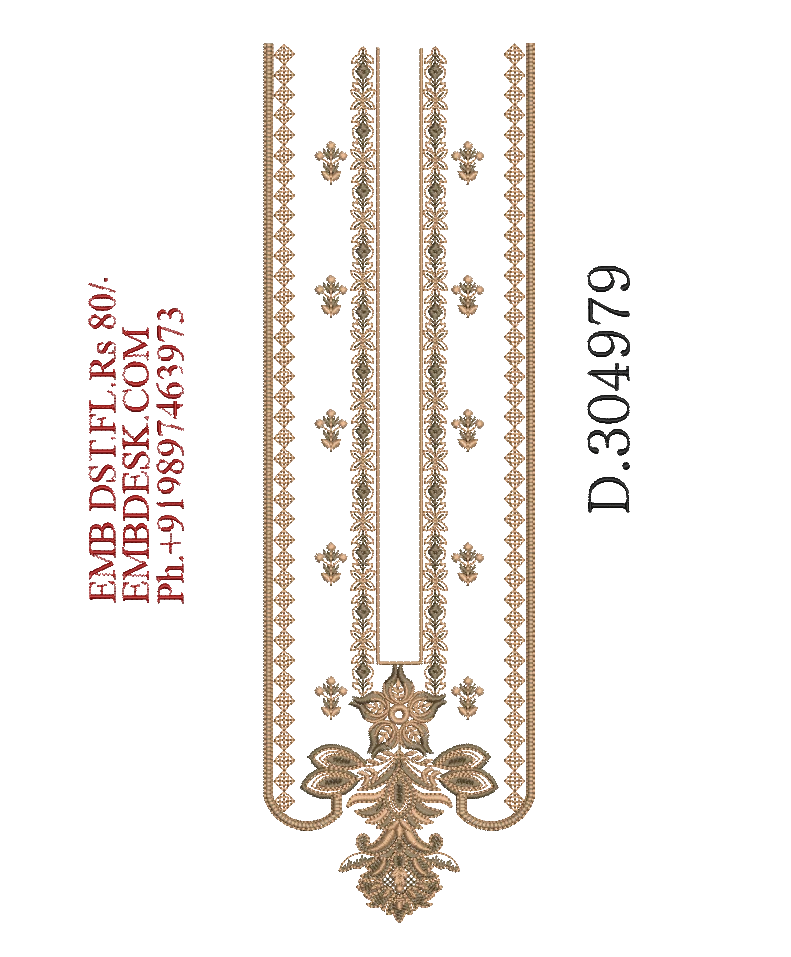 Fancy men's neck 