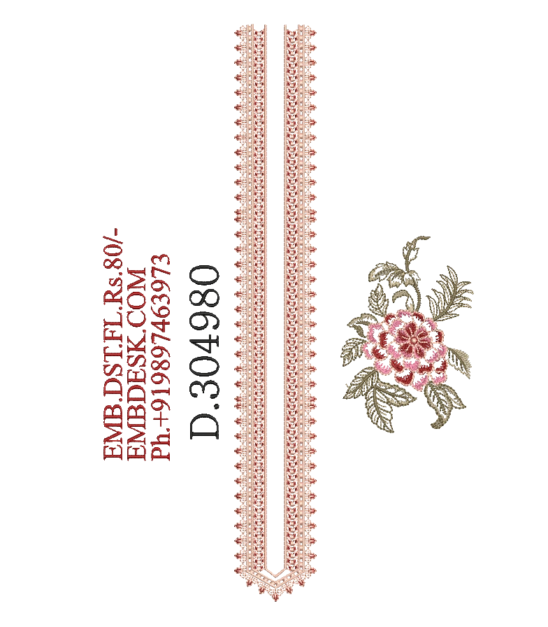 Fancy men's neck