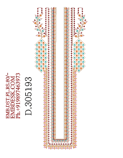Beautiful men's neck kurta 