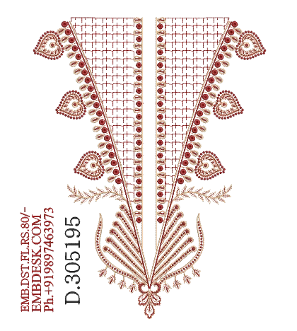 Beautiful men's neck kurta 