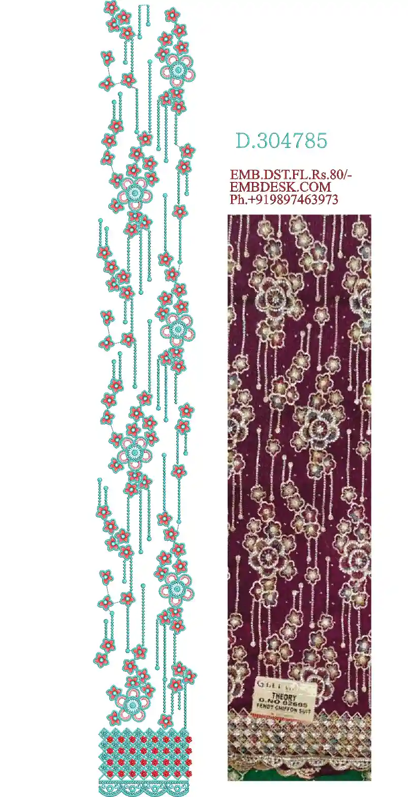 Fancy top daman