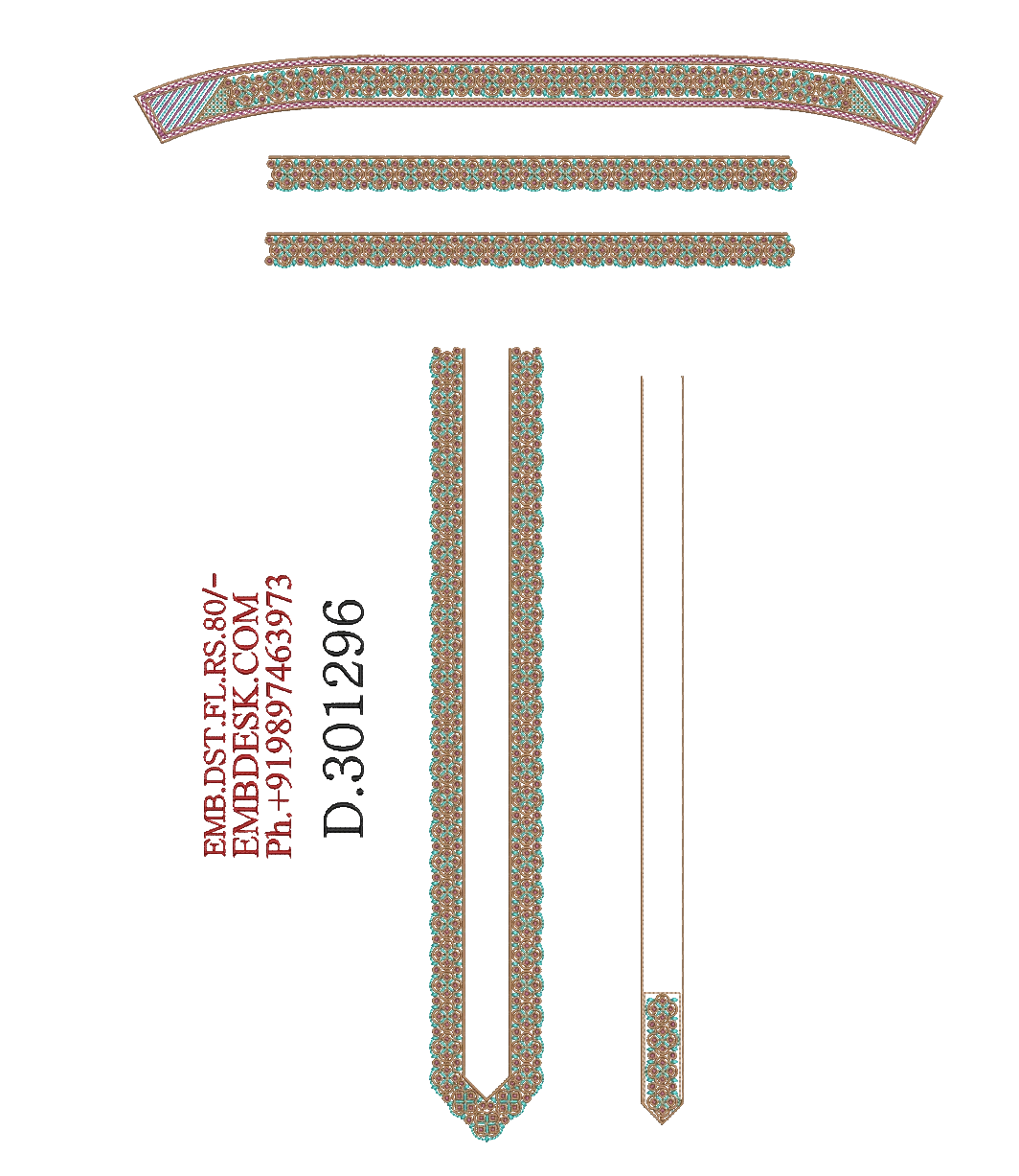 Men's kurta neck 
