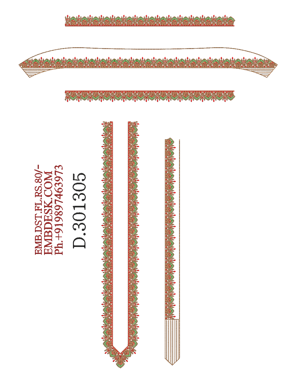 Men's kurta neck 