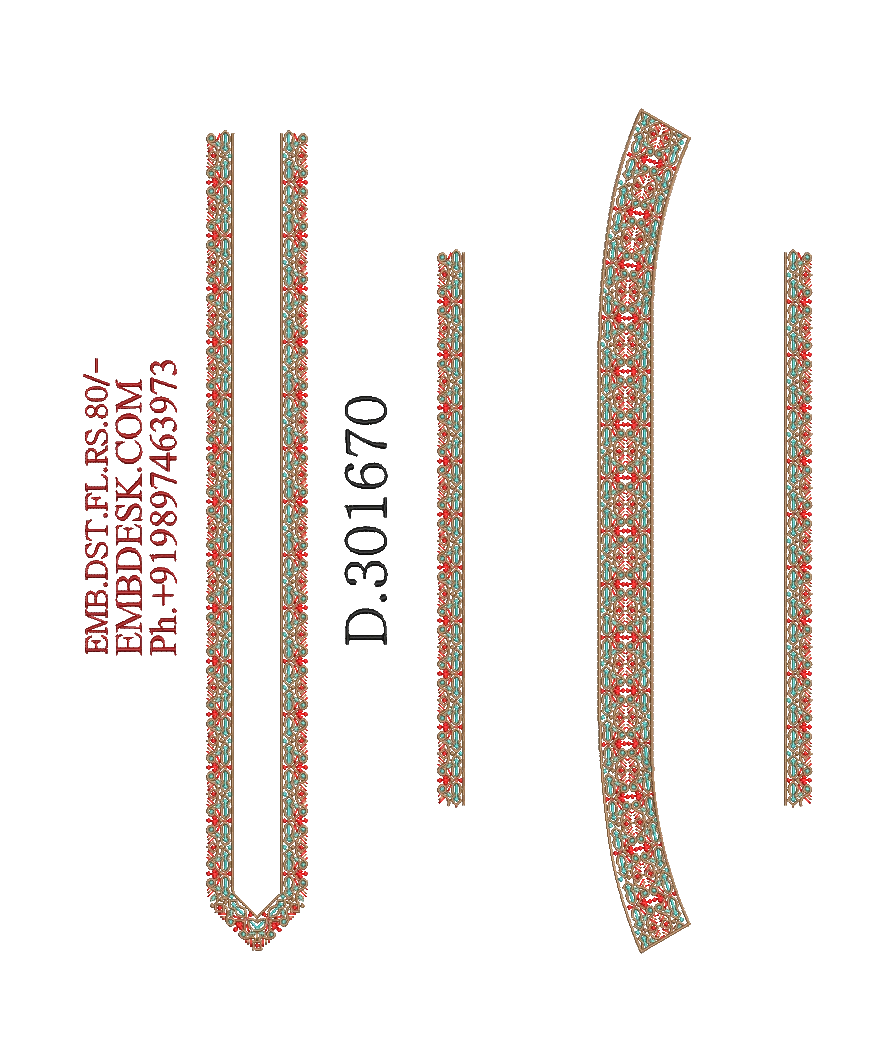 Men's kurta neck