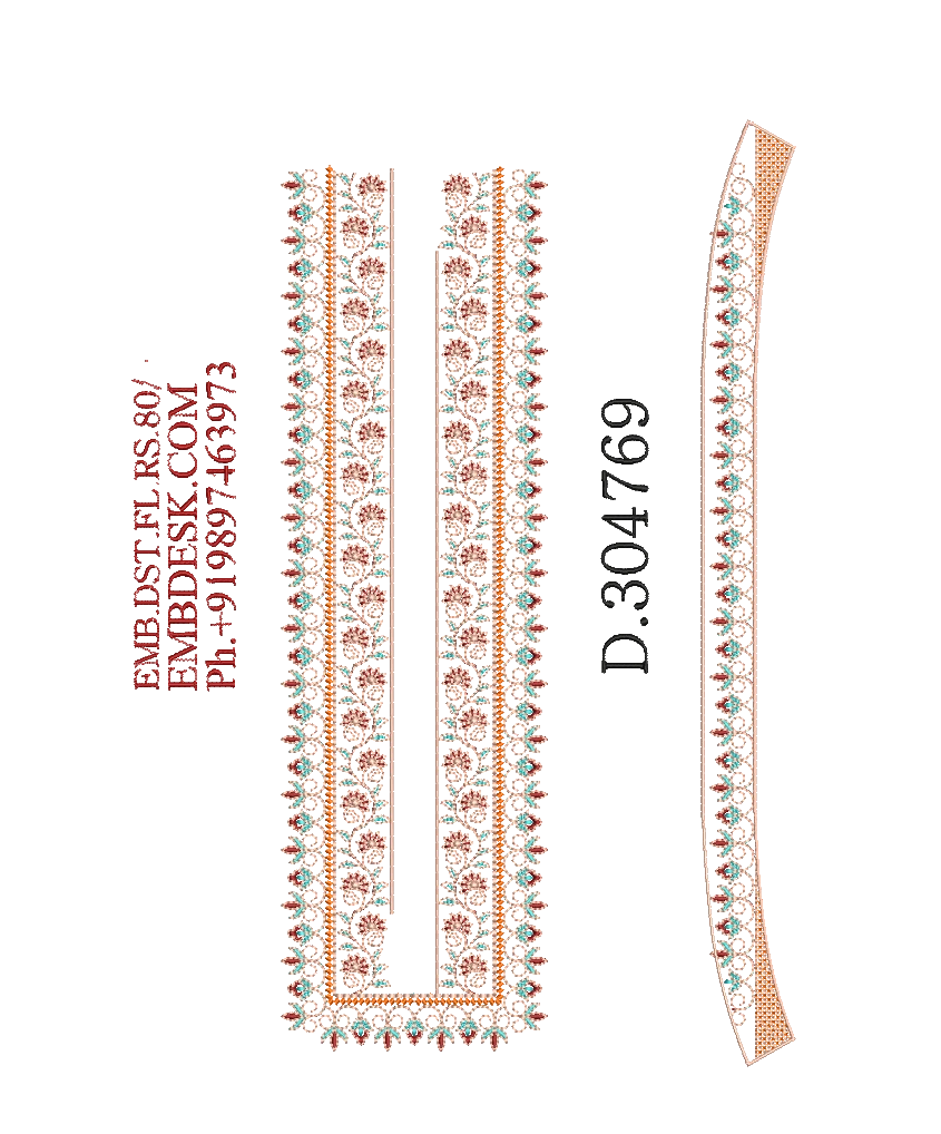 Fancy men's neck 