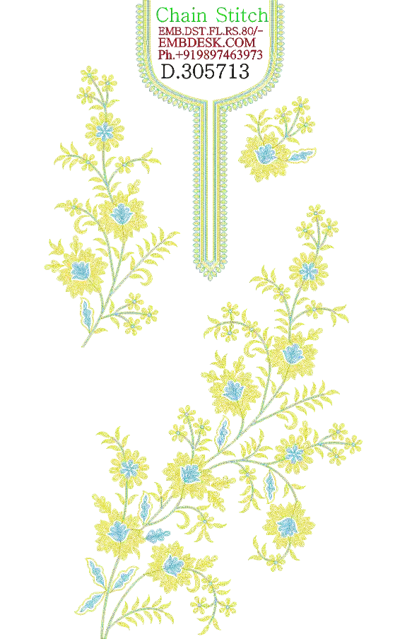 Chain Stitch Long suit