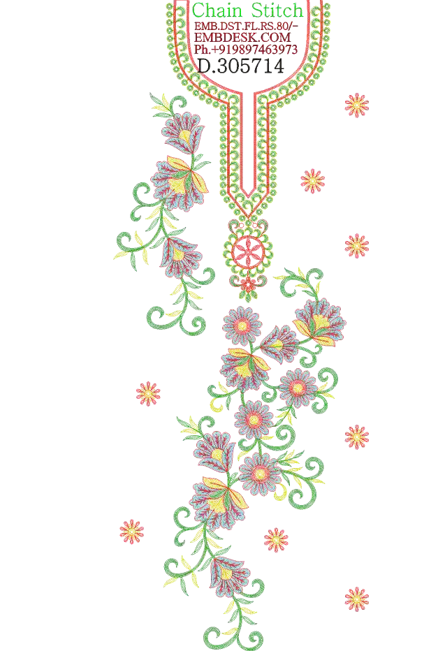 Chain Stitch Long suit 