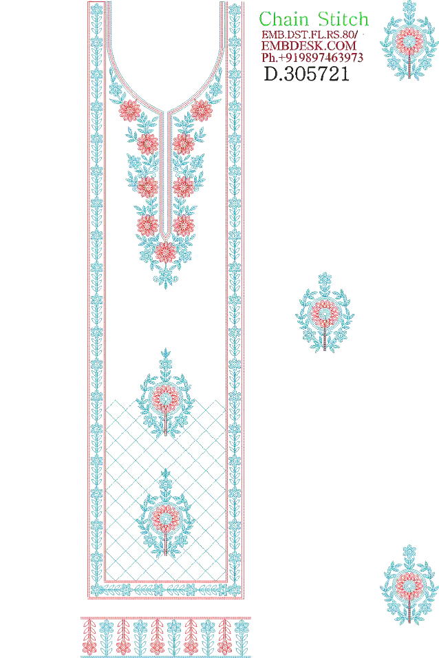 Chain Stitch Long suit