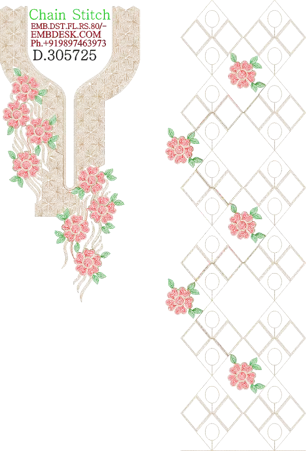 Chain Stitch Long suit